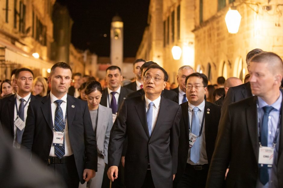 Kroatijoje rengiamas Kinijos ir Rytų bei Vidurio Europos šalių susitikimas