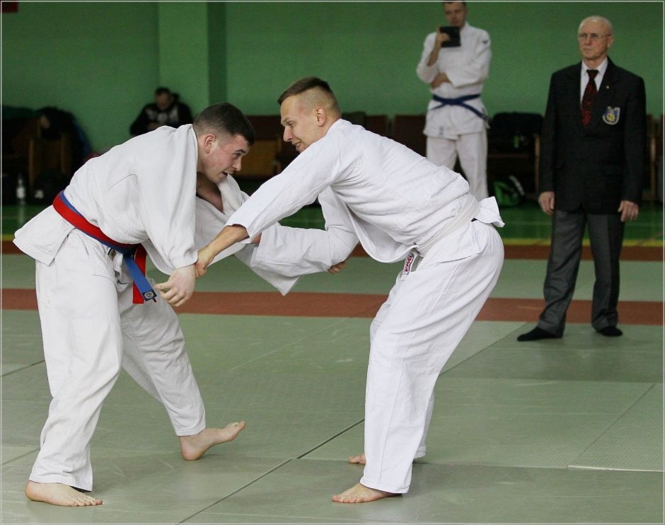 Dziudo čempionate Klaipėdos apskrities pareigūnai pelnė šešis medalius