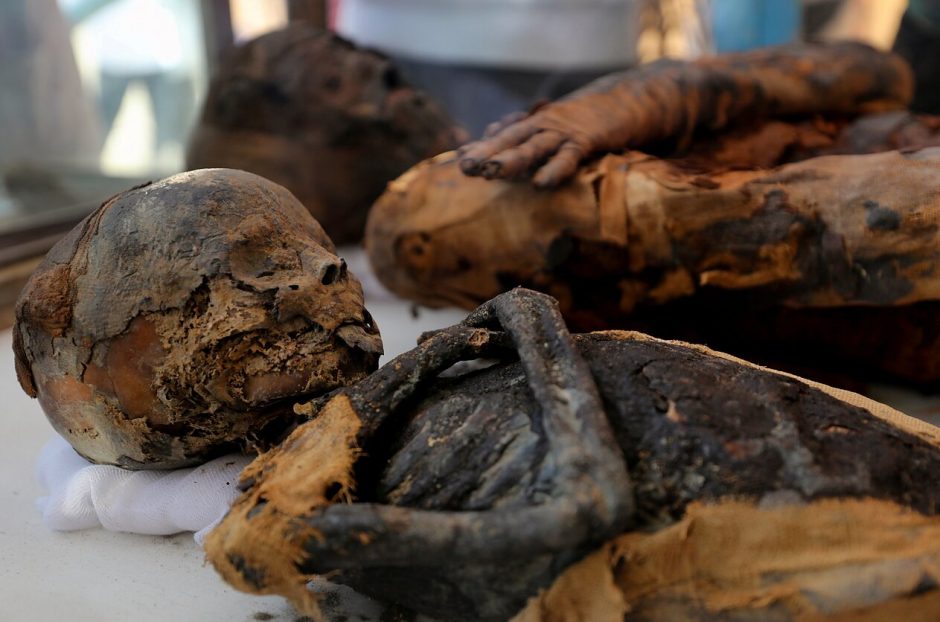 Egipte atrastas senovinis kapas su mumijomis