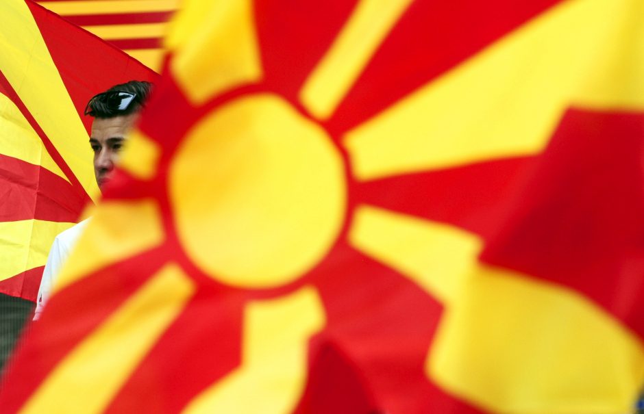 Makedonijoje prasidėjo referendumo dėl šalies pavadinimo kampanija