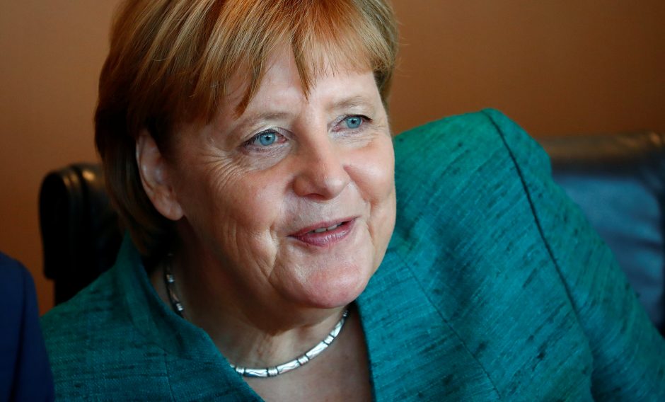 A. Merkel norėtų, kad Europos Komisijai vadovautų Vokietijos atstovas