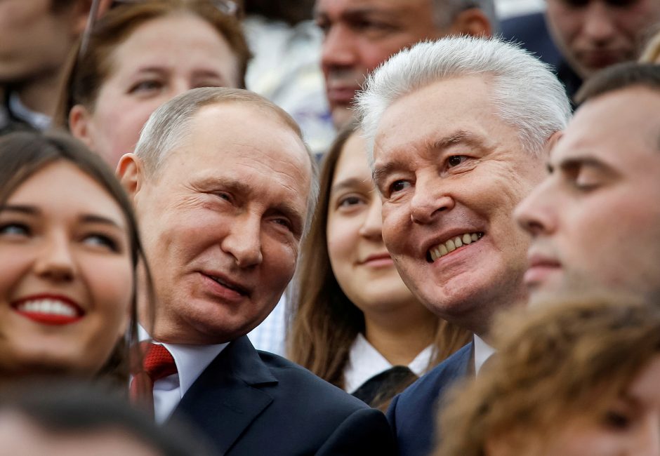 Kremliui ištikimas S. Sobianinas perrinktas Maskvos meru
