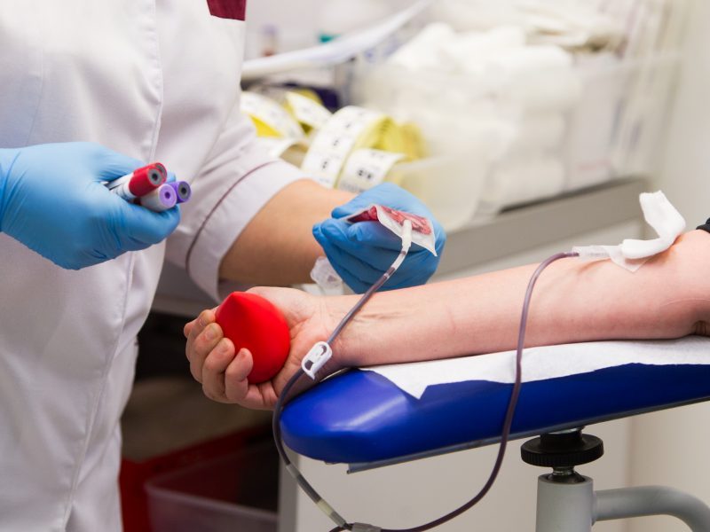Populiarėjanti tendencija – kraujo donorystė per pietų pertrauką