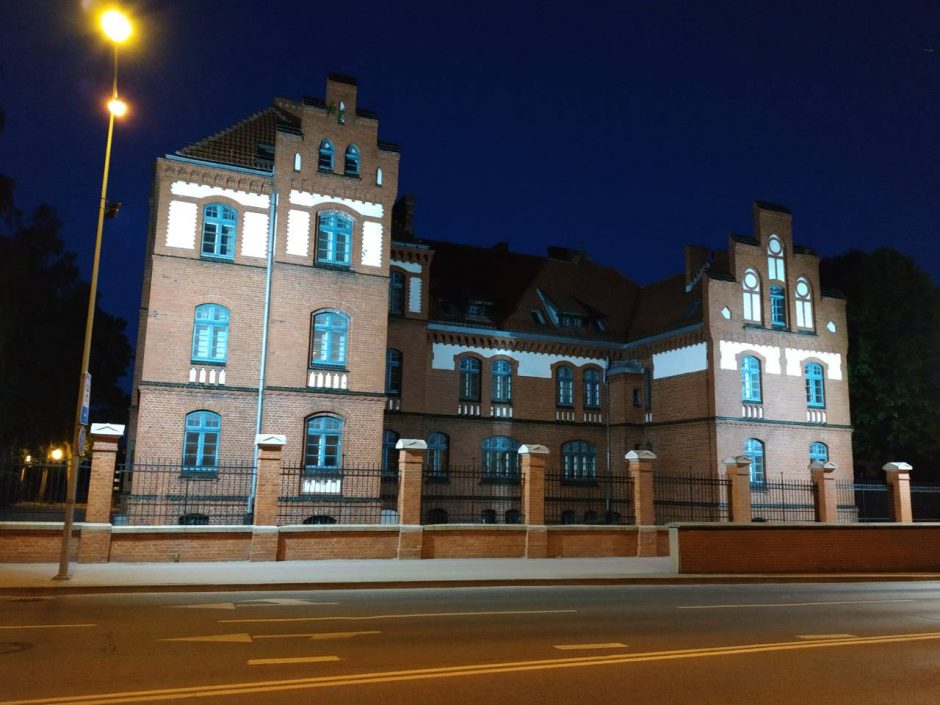 Istorinius Klaipėdos pastatus apšvietė be didelių investicijų