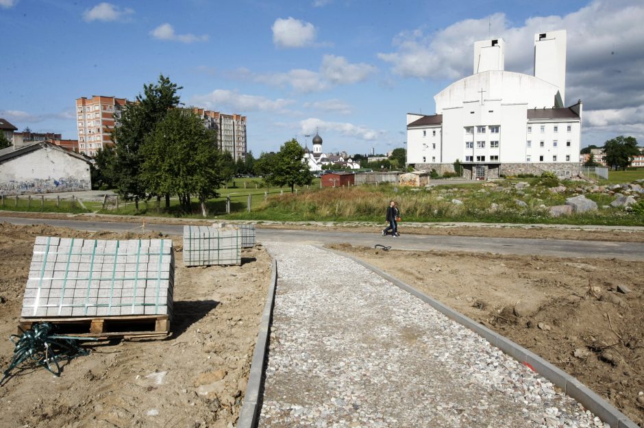 Sąjūdžio parkui – daugiau pinigų