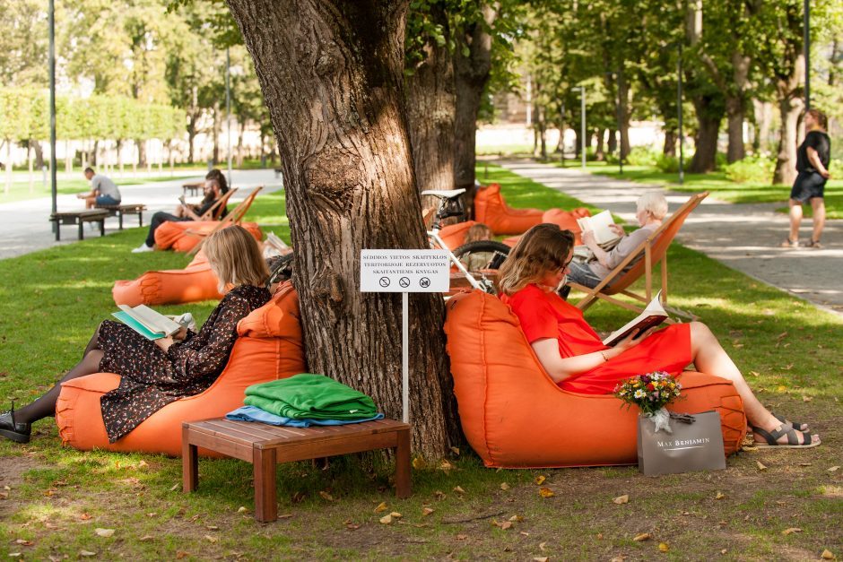 Lukiškių skaityklos vasara – karšta