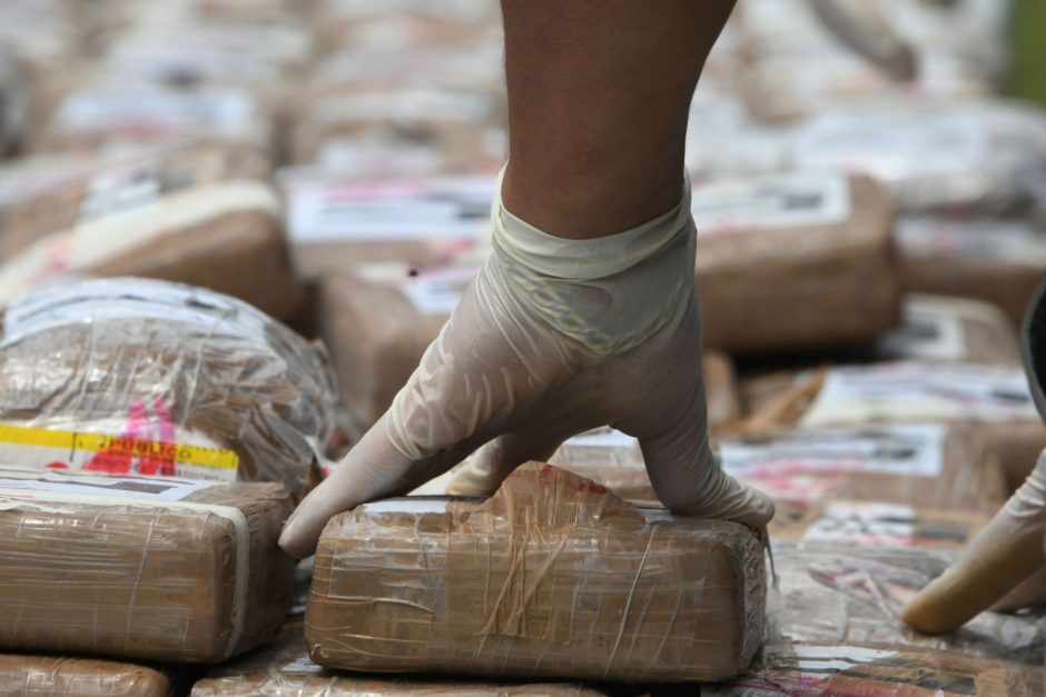 Ispanų ir portugalų policija konfiskavo stambią kokaino siuntą