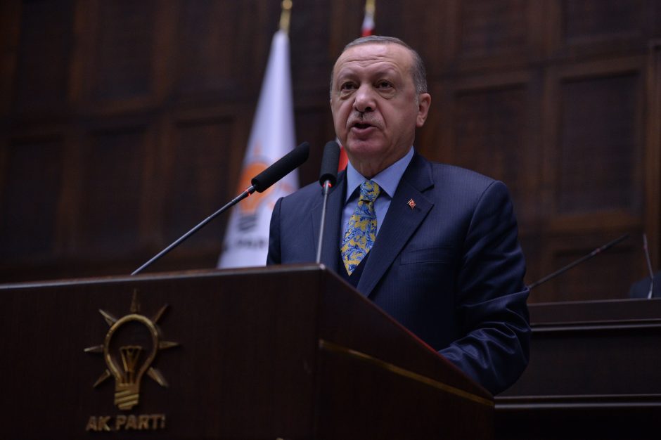 R. T. Erdoganas: Turkija nenori „užimti“ Sirijos