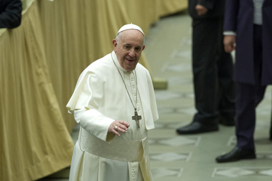 Popiežius: migracijos baimė „varo mus iš proto“