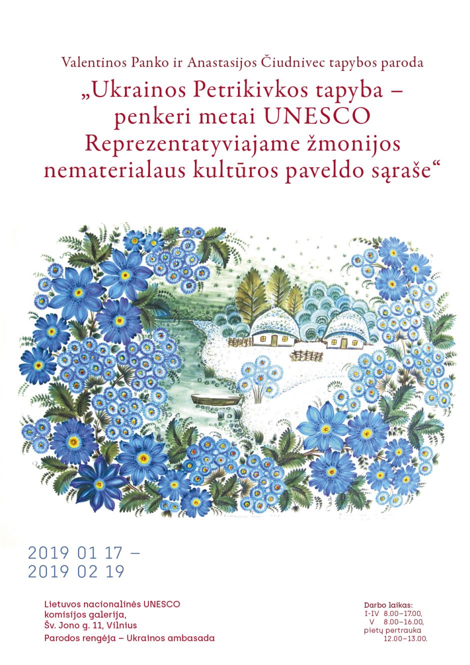 Ukrainos ornamentinė tapyba – UNESCO kultūros paveldo sąraše