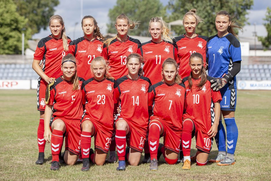 Baltijos taurėje – pergalingas Lietuvos merginų futbolo rinktinių startas