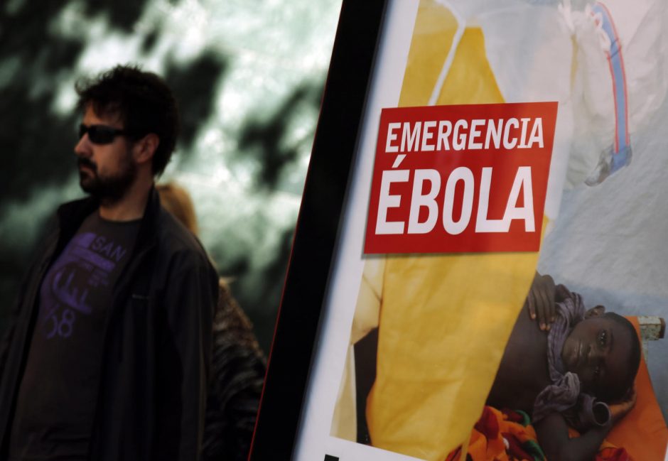 PSO: Europoje Ebolos virusas yra „neišvengiamas“, bet rizika – maža