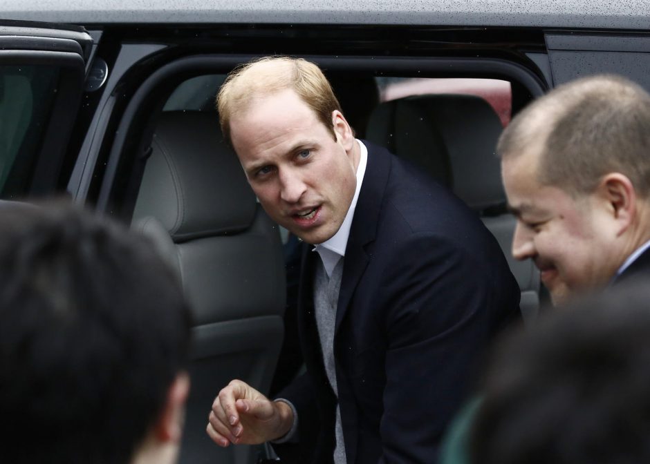 Princas Williamas prieš ketvirtąsias cunamio metines apsilankė Japonije