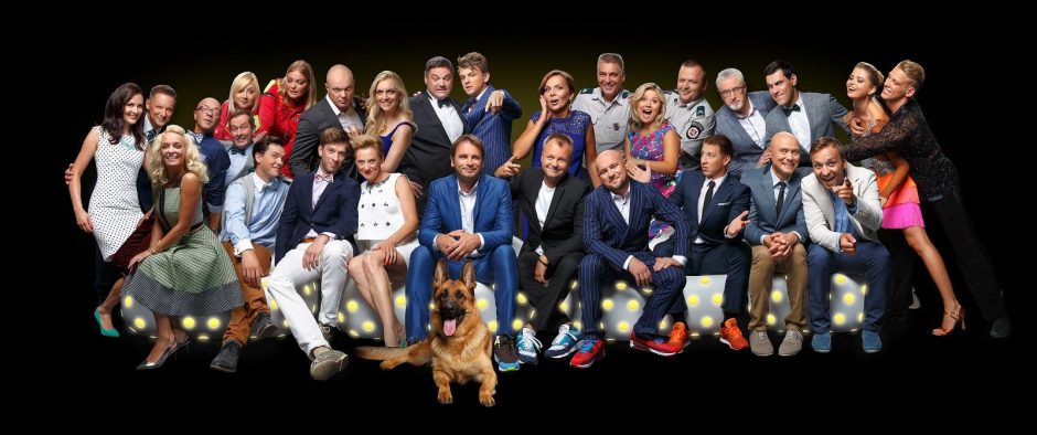 Ant TV3 naujojo sezono sofos sutilpo dešimtys žvaigždžių