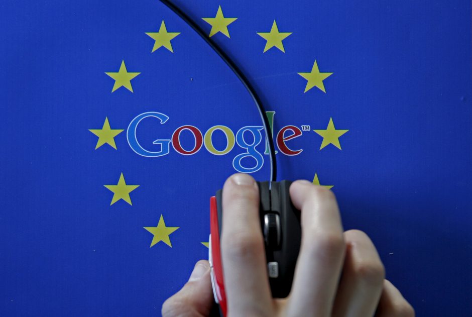Europos Sąjunga žeria naujus kaltinimus „Google“