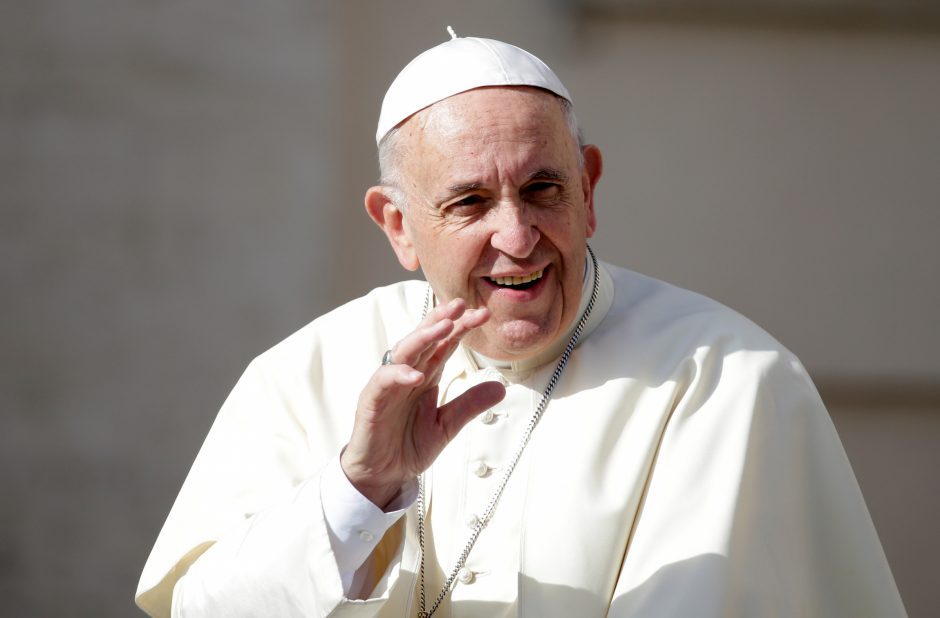Prasideda registracija į popiežiaus vizito renginius
