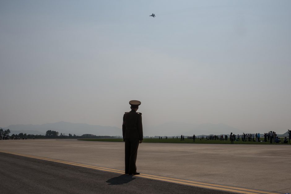 Šiaurės Korėjos karys peržengė Pietų Korėjos sieną