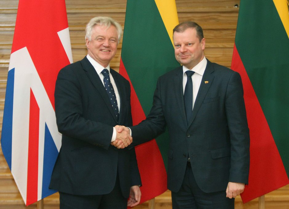 „Brexit“ ministras: jei būčiau lietuvis, tikrai nesijaudinčiau