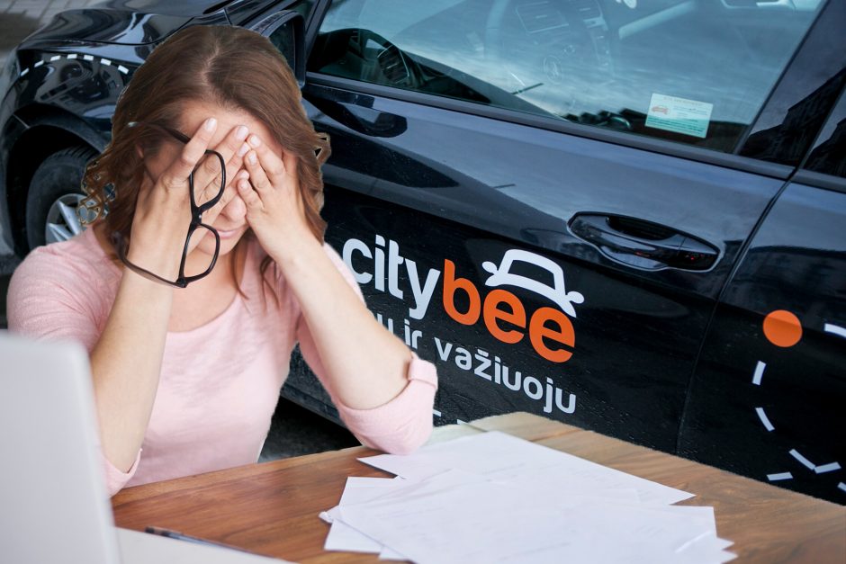 „CityBee“ apsaugą lengvai įveikia ir paaugliai: už sudaužytą automobilį reikalauja tūkstančių eurų