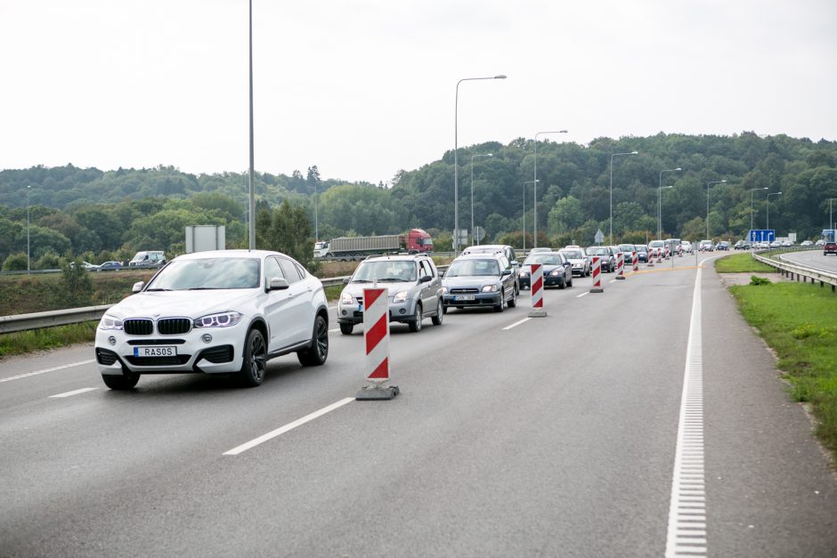 Automobilių spūstys Kaune: piko dar nepasiekėme?