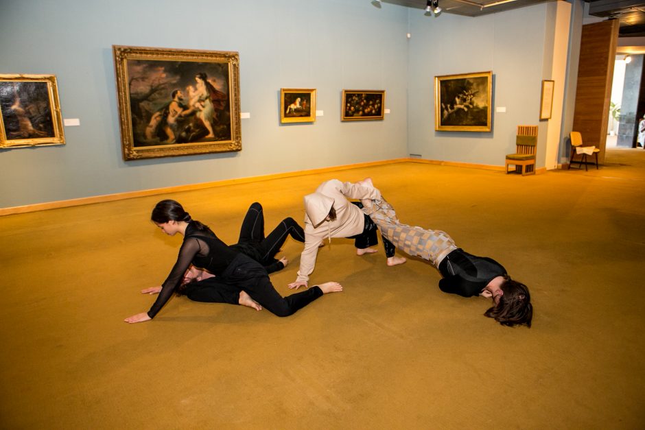 M. Žilinsko dailės galerijoje – šokis, leidžiantis persikūnyti