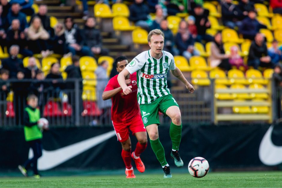 „Žalgirio“ futbolininkai įveikė A lygos čempionus