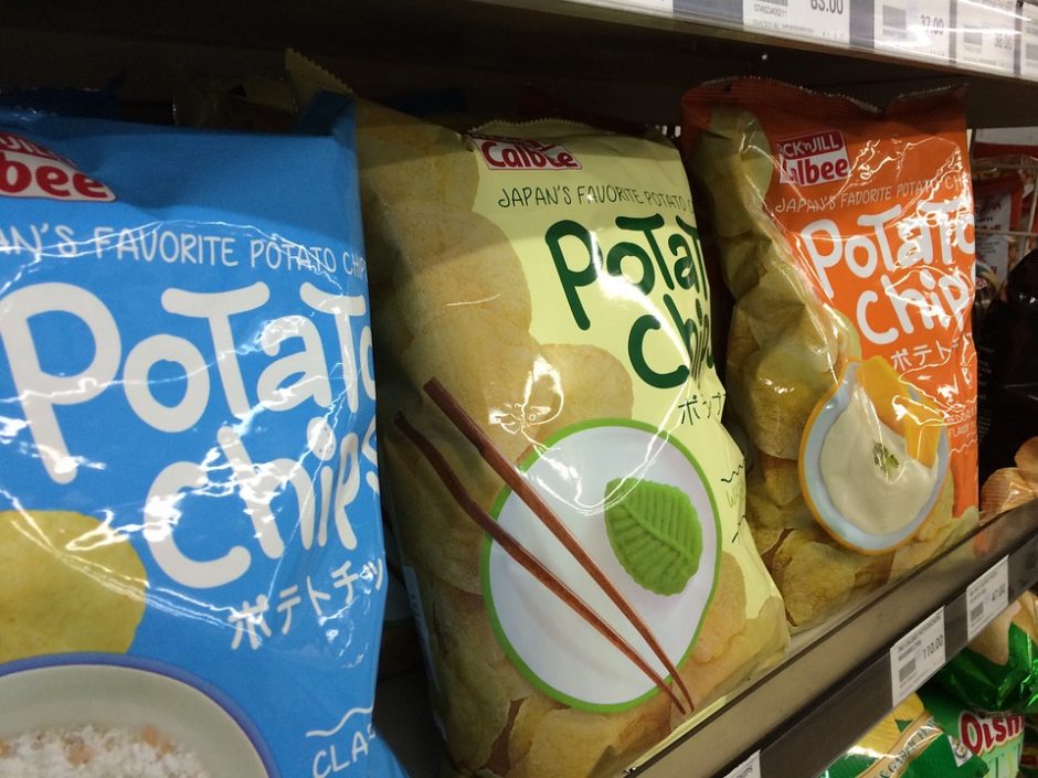 Japoniją kankina bulvių traškučių deficitas