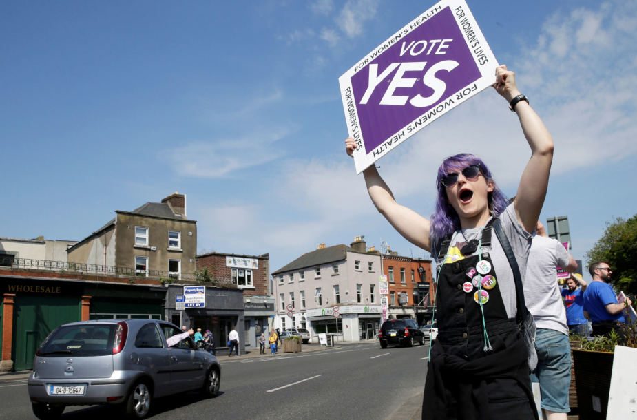 Airijoje pergalę švenčiantys abortų šalininkai krypsta į parlamentą