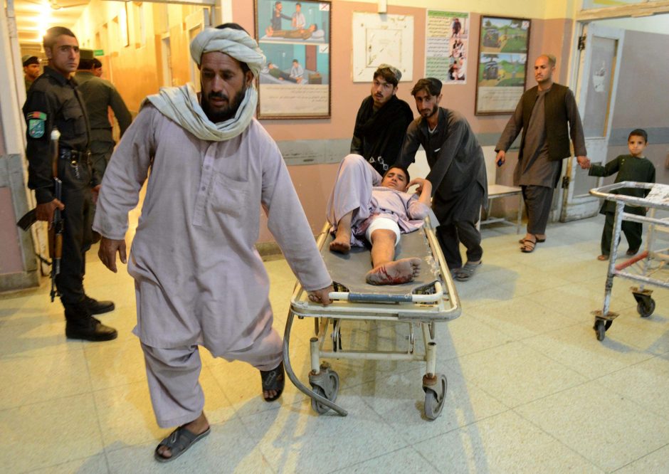 Talibano kovotojų ataka pražudė 15 afganų karių