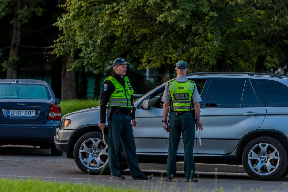 Policijos reidas Taikos prospekte