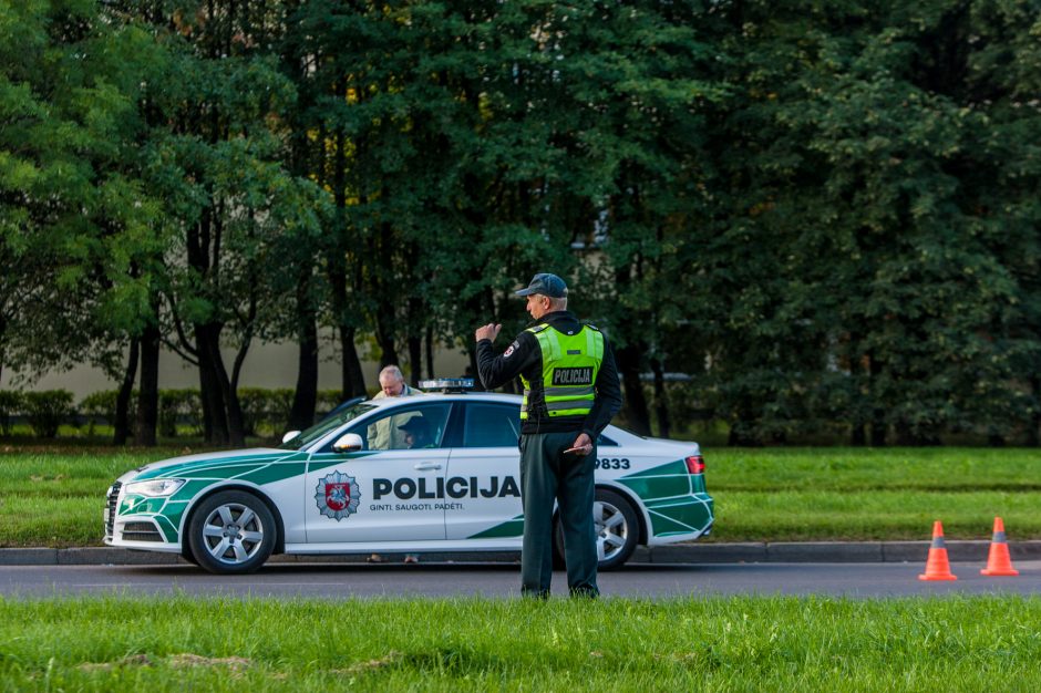 Policijos reidas Taikos prospekte