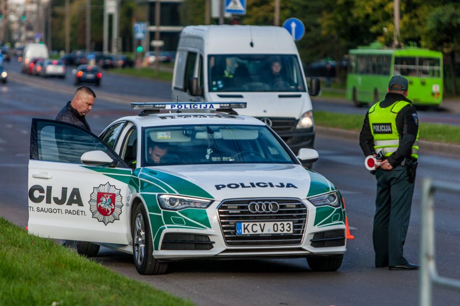 Policijos reidas Taikos prospekte