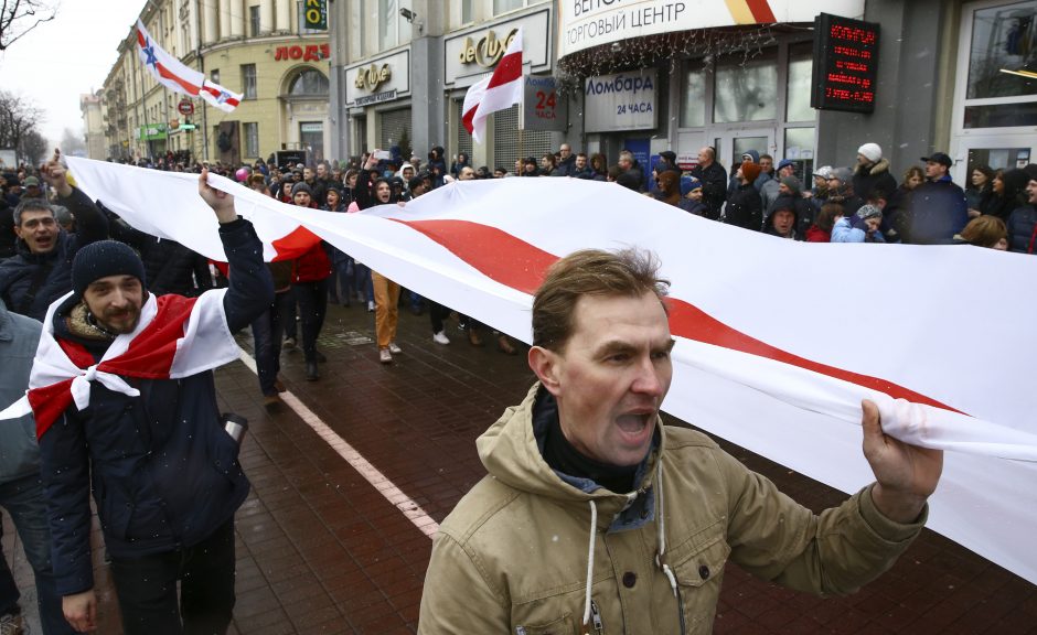 L. Linkevičius: numalšinti protestai Baltarusijai nebus į naudą