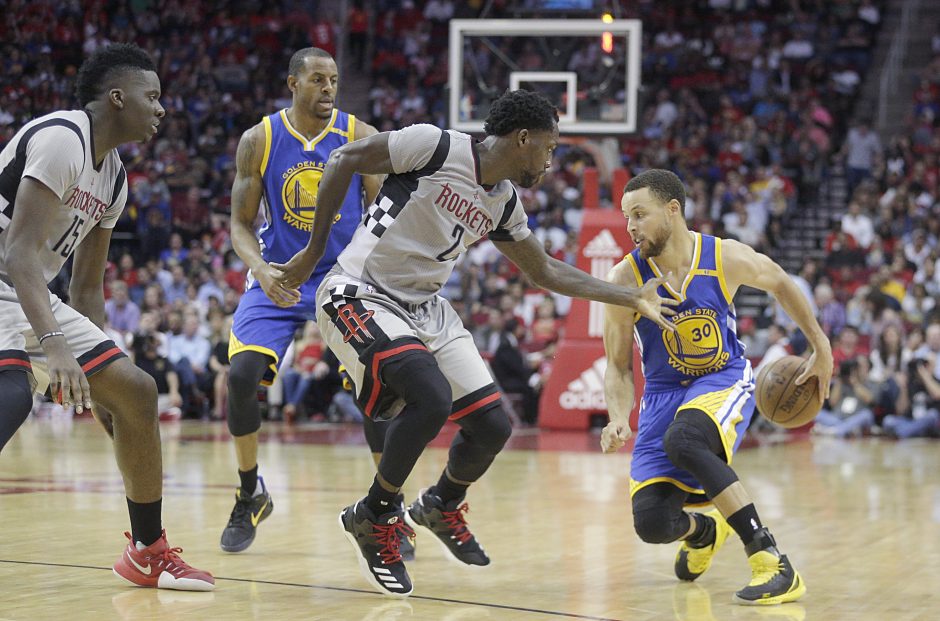 NBA: „Warriors“ nugalėjo „Rockets“
