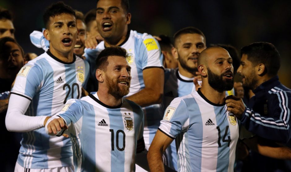 L. Messi išgelbėjo Argentiną, pasaulio čempionatas – be Čilės