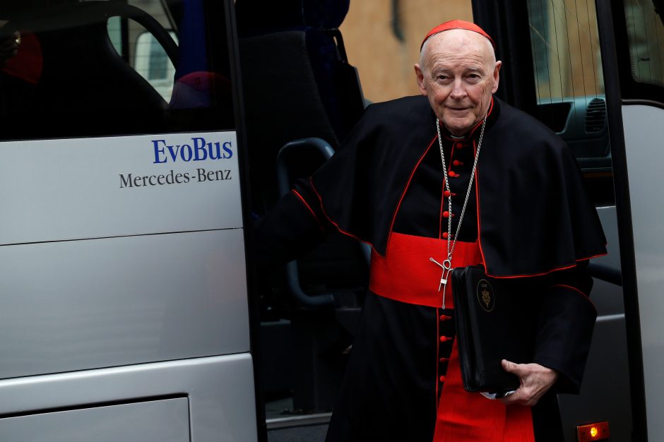 Popiežius nurodė atlikti išsamų tyrimą dėl išnaudojimu kaltinamo JAV kardinolo