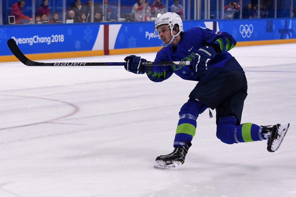 Olimpiadoje pričiuptas dopingą vartojęs Slovėnijos ledo ritulininkas