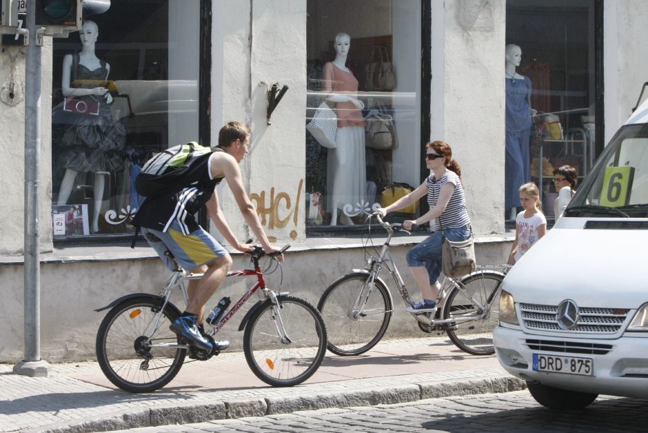 Didmiesčiai šiemet ruošiasi gerinti sąlygas dviratininkams