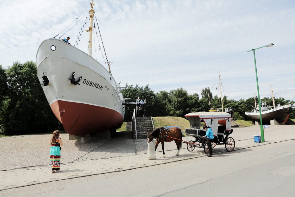 Apgavikas vertė užsieniečius mokėti už važiavimą į Jūrų muziejų