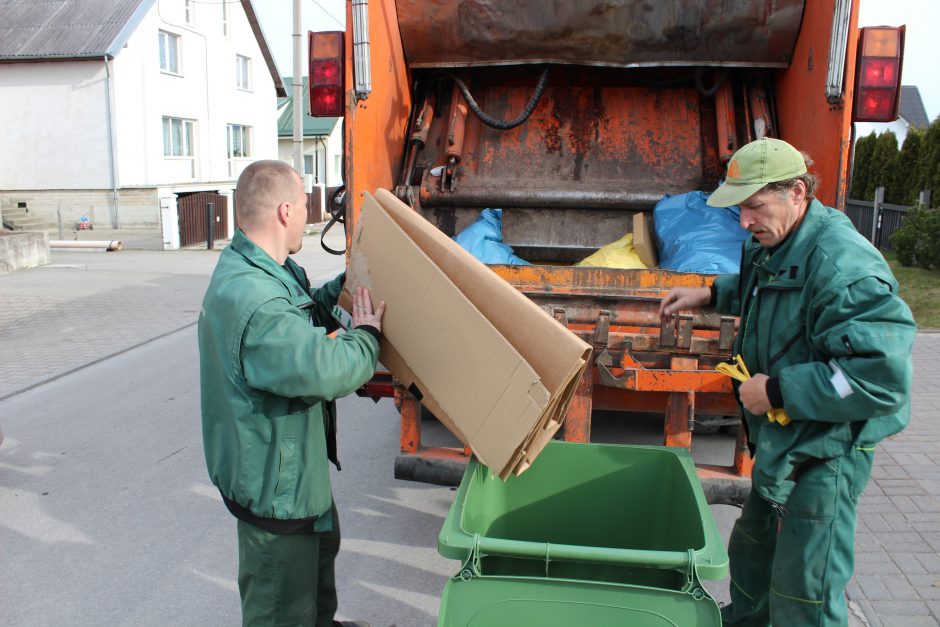 Siūlymai didinti perdirbamų atliekų kiekį gąsdina verslininkus