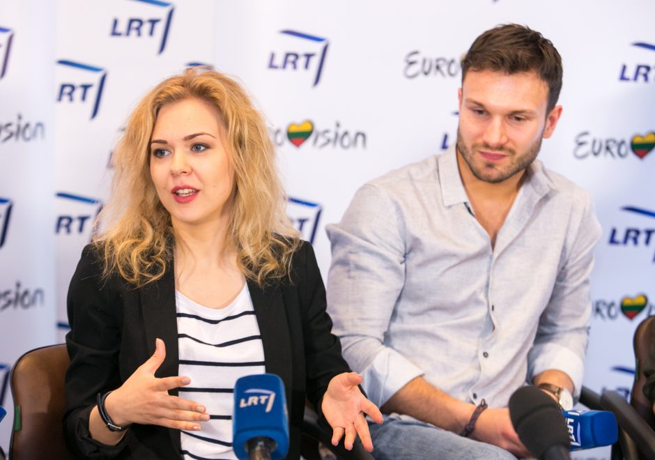 Klaipėdiečiai palaiko duetą „Eurovizijoje“