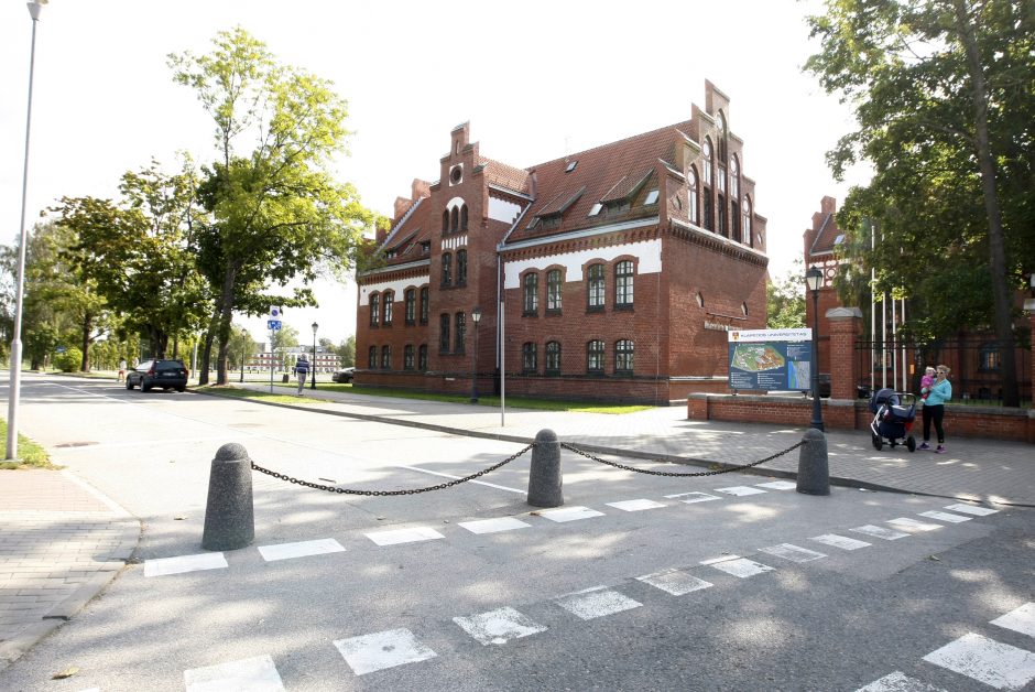 Gatvė prie Klaipėdos universiteto vėl bus atvira