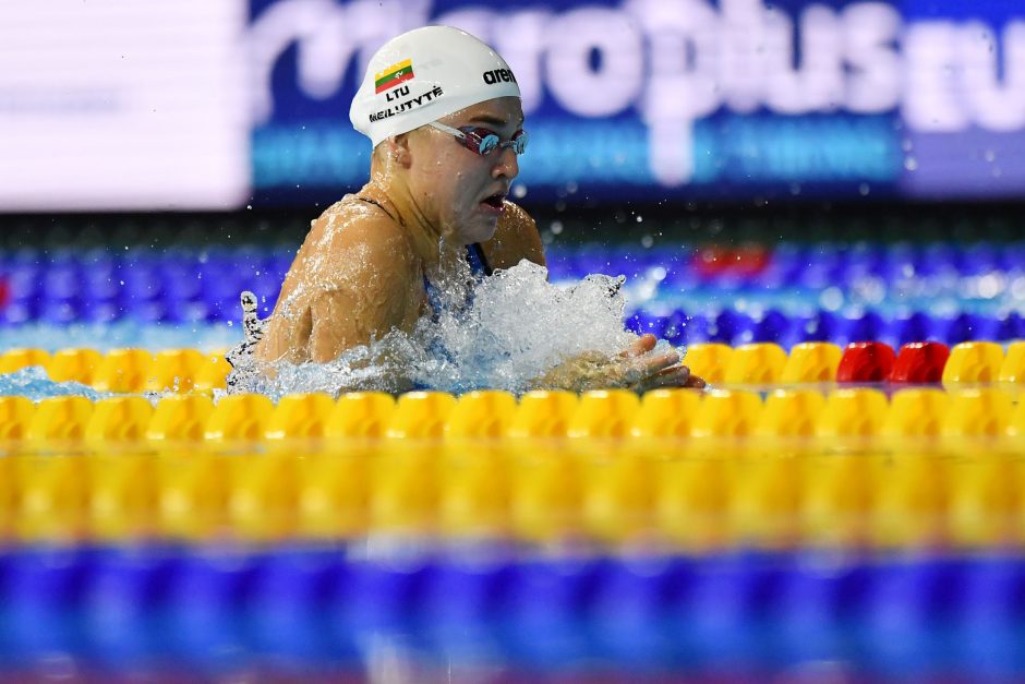 R. Meilutytė iškovojo antrąjį Europos čempionato aukso medalį