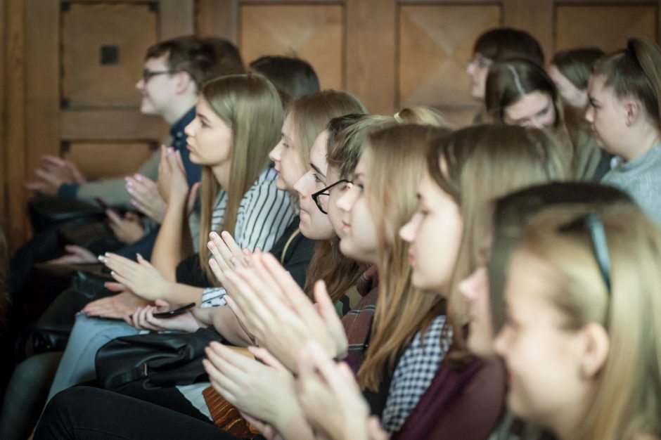 Klaipėdos gimnazistai ir pedagogai susipažino su „Don Žuanu“