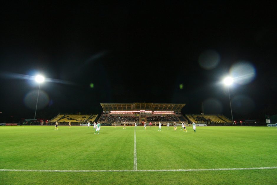 Stadionas ruošiamas LFF taurės finalui