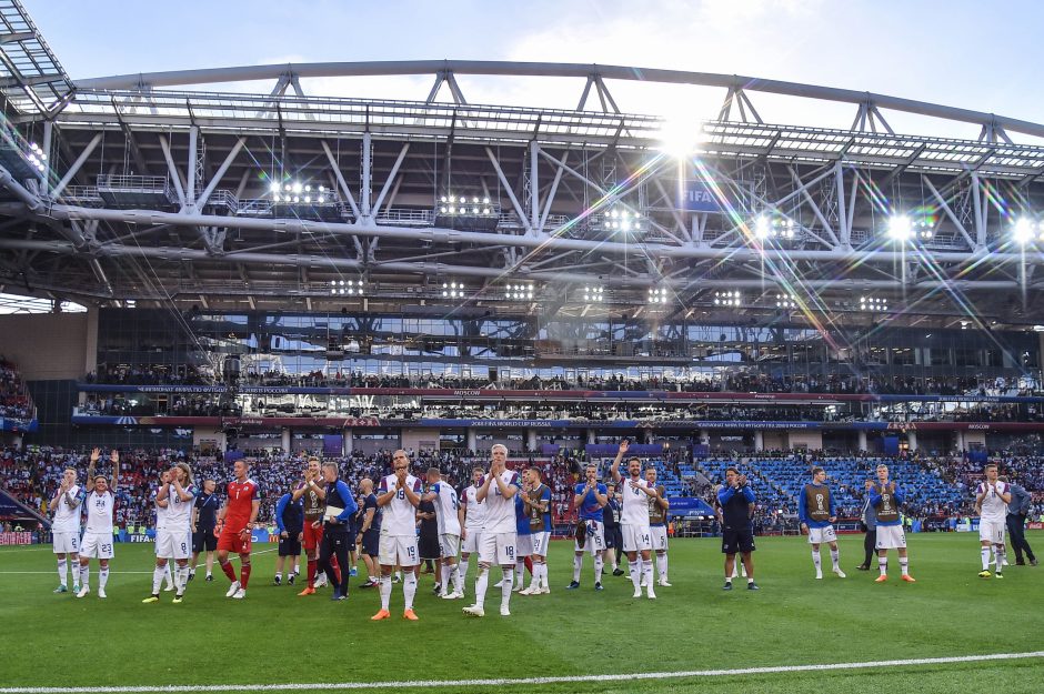 Islandijos palaikymas: rungtynes stebėjo net 99,6 proc. televizijos žiūrovų