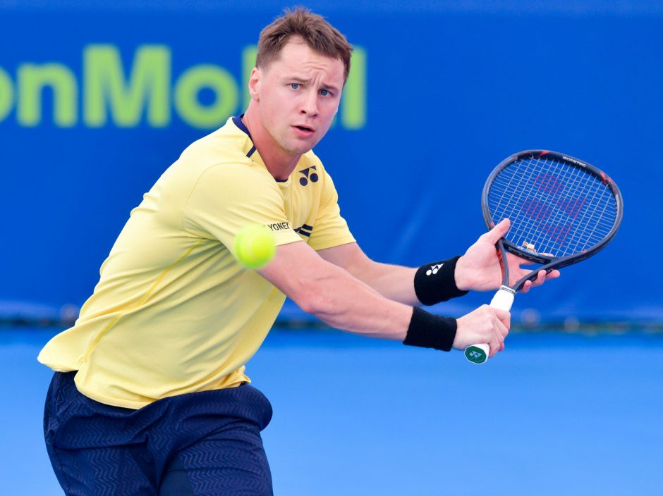 R. Berankis turnyro JAE atranką pradės akistata su prancūzu C. Lestienne