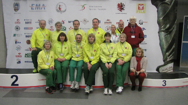 Veteranų lengvosios atletikos čempionate lietuviai iškovojo 15 medalių