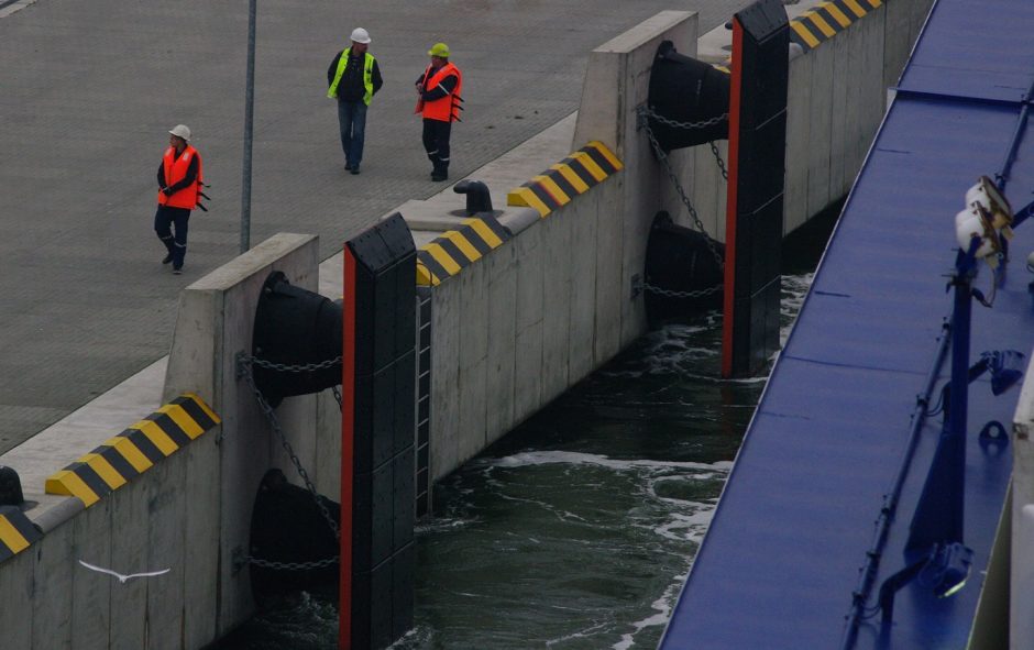 Koreguota saugios laivybos veikla uoste