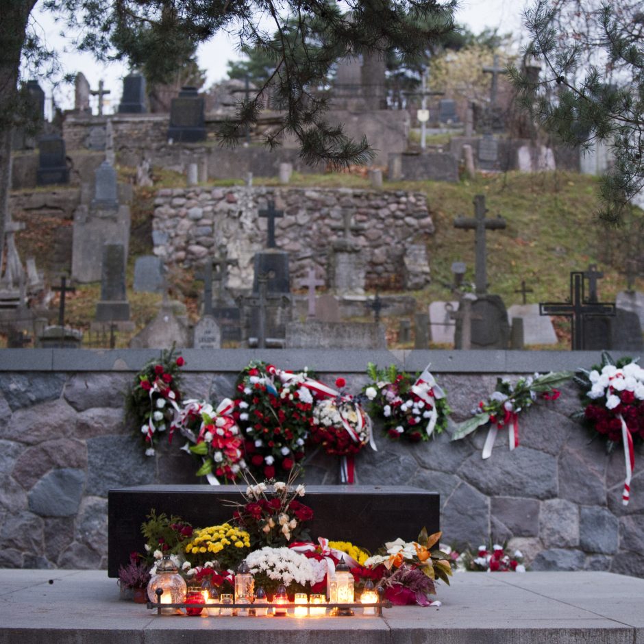 Gedimino kalne rasti sukilėliai Rasų kapinėse bus palaidoti lapkritį